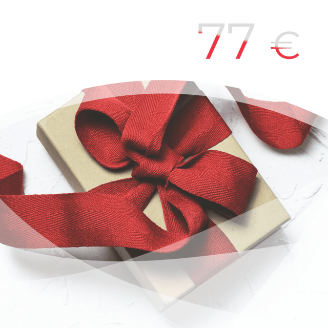Geschenkgutschein 77 € - DesignWe.Love
