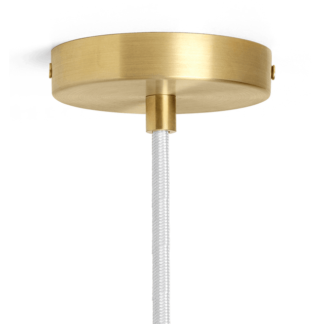 Hängeleuchte Vuelta Weiß 100cm Messing - ferm LIVING - DesignWe.Love