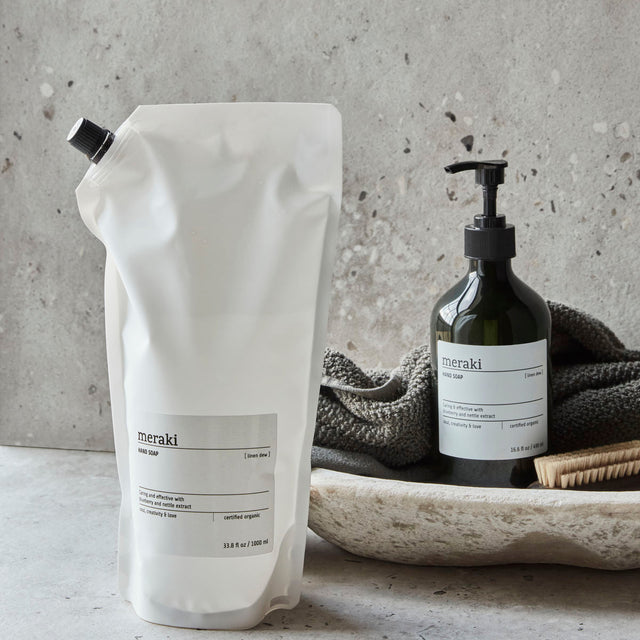 Handseife Linen Dew, Nachfüllpack - Meraki - DesignWe.Love