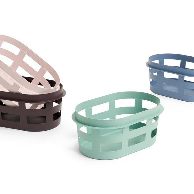 Wäschekorb Basket Green - HAY - DesignWe.Love