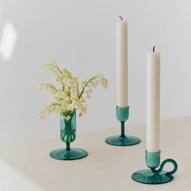 Tiny Candleholder Kerzenhalter aus Glas - HAY