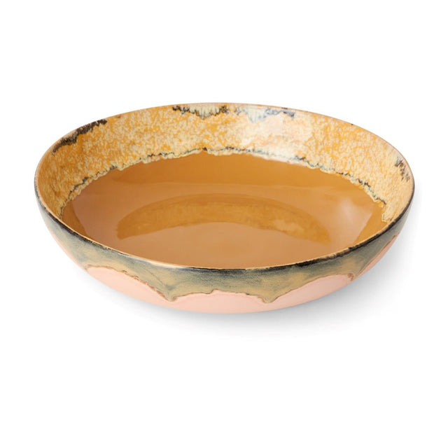Salatschüssel XXL Sunflower 70s Ceramics - HK Living - DesignWe.Love