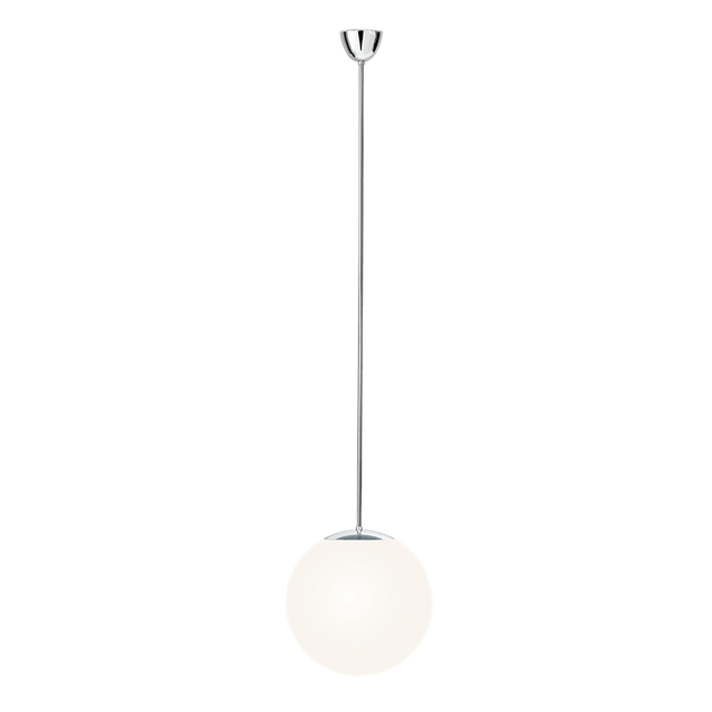 HL 99 Pendelleuchte mit Opalkugel Chrom - Tecnolumen - DesignWe.Love