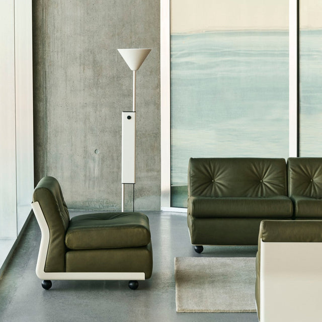 Höhenverstellbare Stehleuchte Twist Cream White - Hay - DesignWe.Love