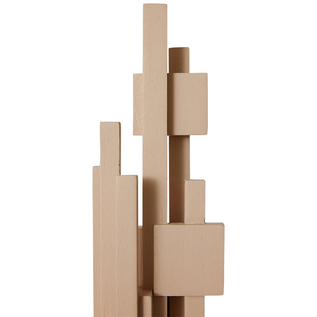 Holzobjekt Skulptur Skyline - HK Living - DesignWe.Love
