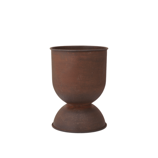 Hourglass Blumentopf Rost 42cm Small - ferm LIVING - DesignWe.Love