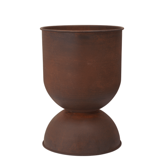 Hourglass Blumentopf Rost 59cm Medium - ferm LIVING - DesignWe.Love