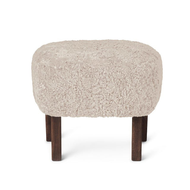 Ingeborg Ottoman - Audo Fußhocker mit Schafwolle - DesignWe.Love