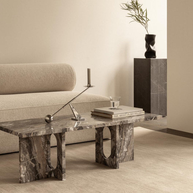 Interconnect Kerzenhalter chrom small 25,5 x 42,5 cm - AUDO - DesignWe.Love