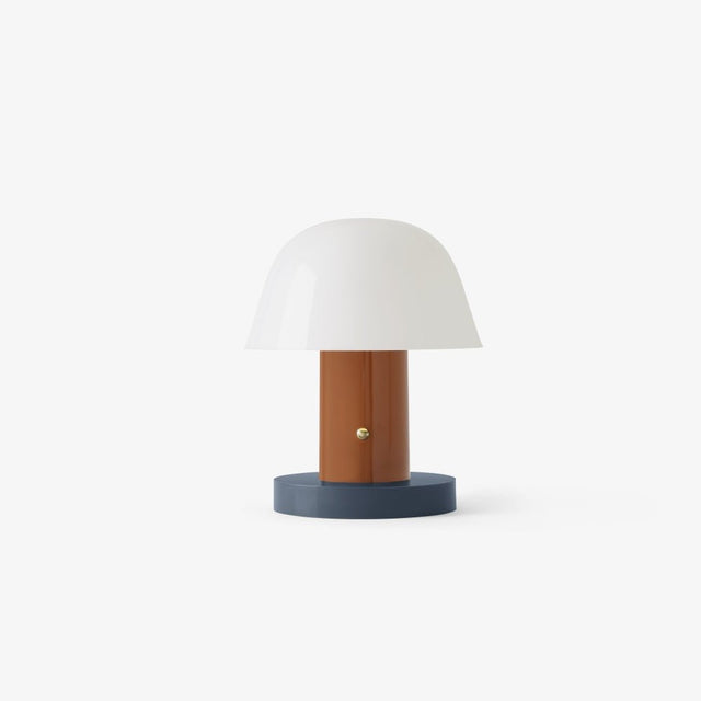 JH27 Setago Akkuleuchte Rust/Thunder - &Tradition - DesignWe.Love