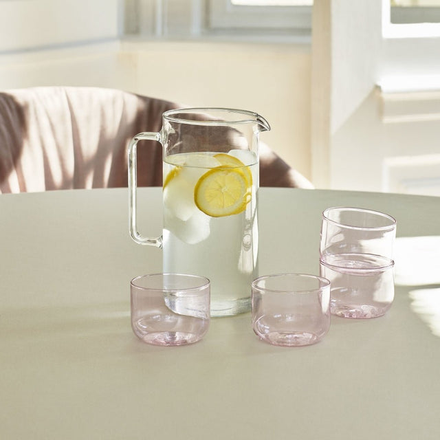 Karaffe aus Glas Jug Clear - HAY - DesignWe.Love