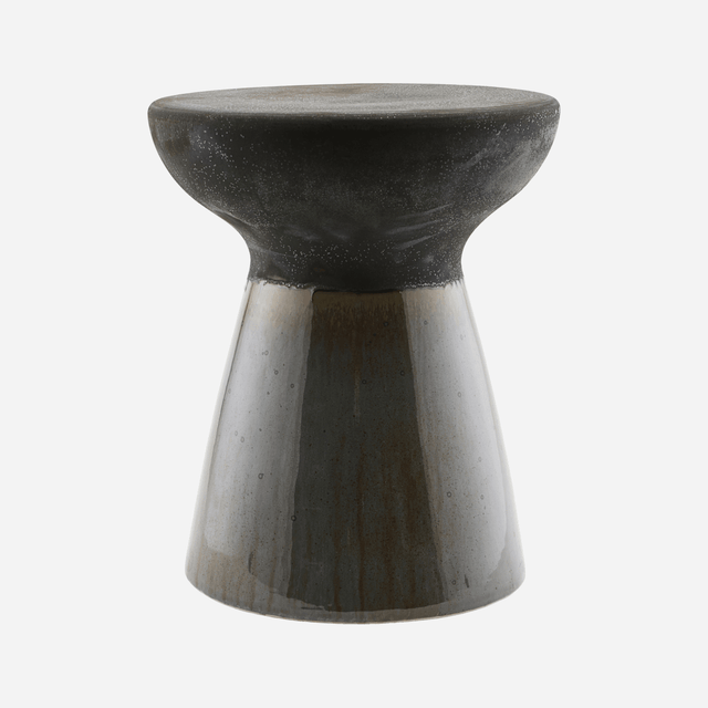 Keramik Hocker Pablo schwarz - House Doctor - DesignWe.Love