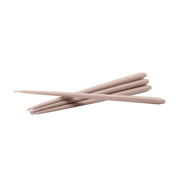 Kerzen im 6er Set Ø 1,3 cm - Stoff Nagel - DesignWe.Love