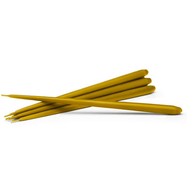 Kerzen im 6er Set Ø 1,3 cm - Stoff Nagel - DesignWe.Love