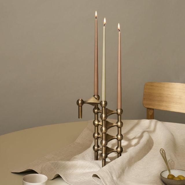 Kerzen im 6er Set Ø 1,3 cm - Stoff Nagel - DesignWe.Love