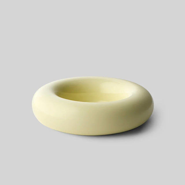 Kerzenhalter aus Keramik BOB Gelb Large - Studio About - DesignWe.Love