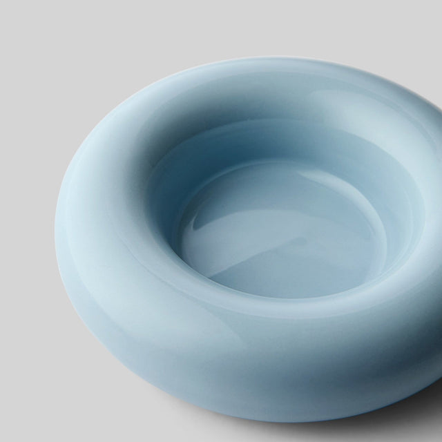 Kerzenhalter aus Keramik BOB Light Blue Large - Studio About - DesignWe.Love