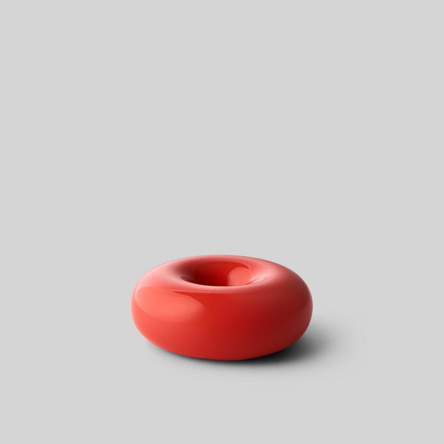 Kerzenhalter aus Keramik BOB Red Small - Studio About - DesignWe.Love