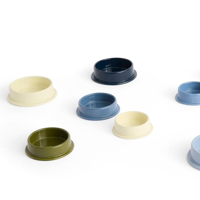Kerzenhalter Column Candleholder Dusty Blue Medium - HAY - DesignWe.Love
