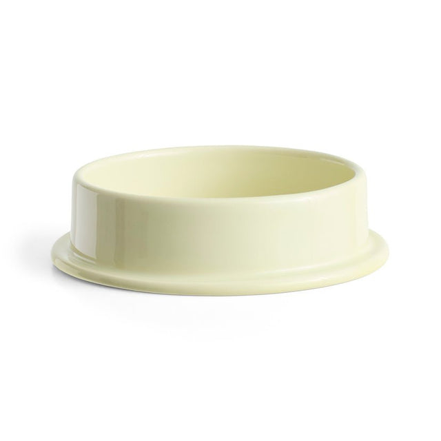 Kerzenhalter Column Candleholder Lime - White Large - HAY - DesignWe.Love