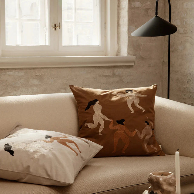 Kissen Free Braun - ferm LIVING