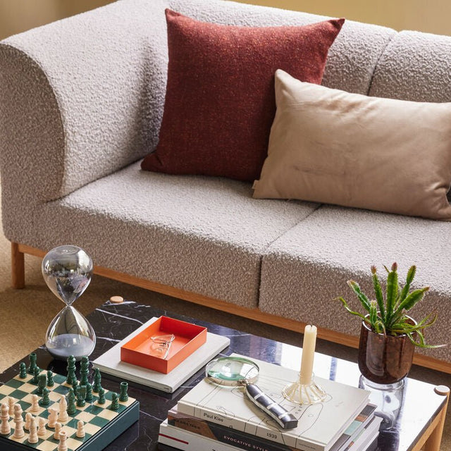 Kissen Sola Rot - Hübsch Interior - DesignWe.Love