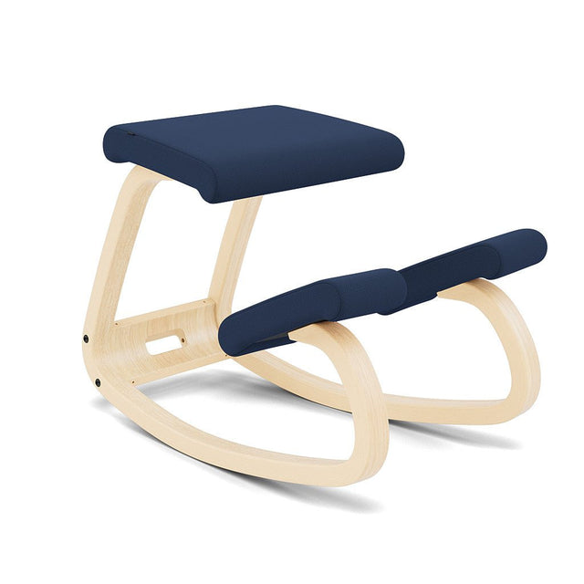 Kniestuhl Variable (Natur/Blau) - Varier Furniture - DesignWe.Love