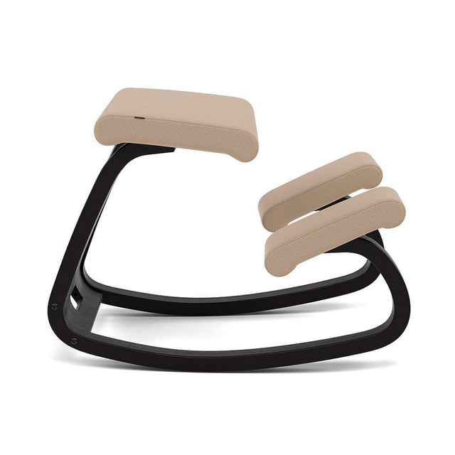 Kniestuhl Variable (Schwarz/Beige) - Varier Furniture - DesignWe.Love