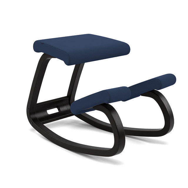 Kniestuhl Variable (Schwarz/Blau) - Varier Furniture - DesignWe.Love