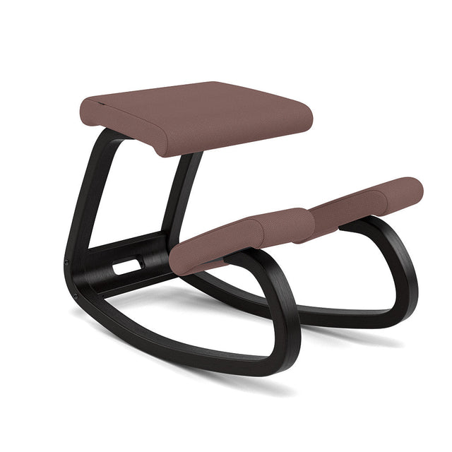 Kniestuhl Variable (Schwarz/Braun) - Varier Furniture - DesignWe.Love
