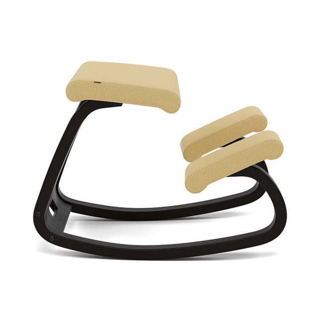 Kniestuhl Variable (Schwarz/Hellgelb) - Varier Furniture - DesignWe.Love