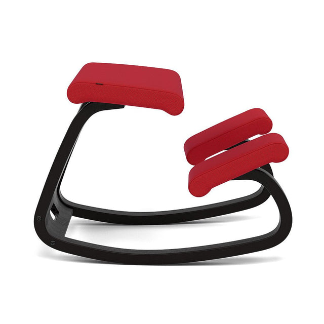 Kniestuhl Variable (Schwarz/Rot) - Varier Furniture - DesignWe.Love