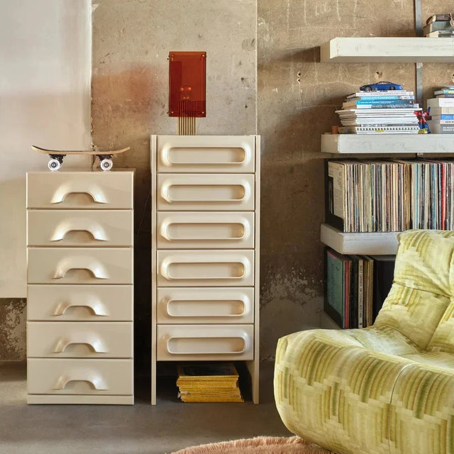 Kommode 6 Schubladen Cream HKliving – Lifestyle Schlafzimmer