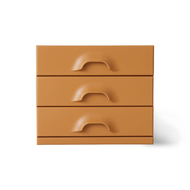 Kommode mit drei Schubladen Ginger Orange - HK Living - DesignWe.Love