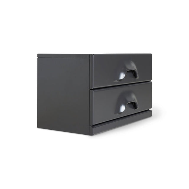 Kommode mit zwei Schubladen Charcoal - HK Living - DesignWe.Love