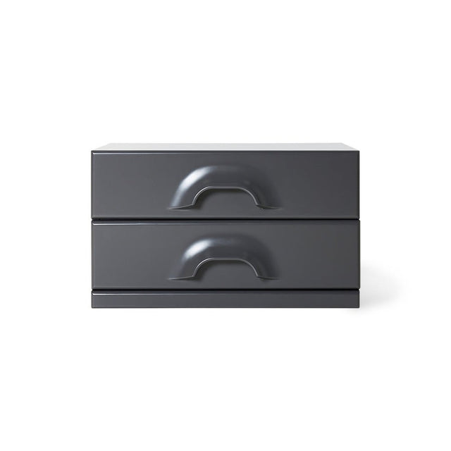 Kommode mit zwei Schubladen Charcoal - HK Living - DesignWe.Love