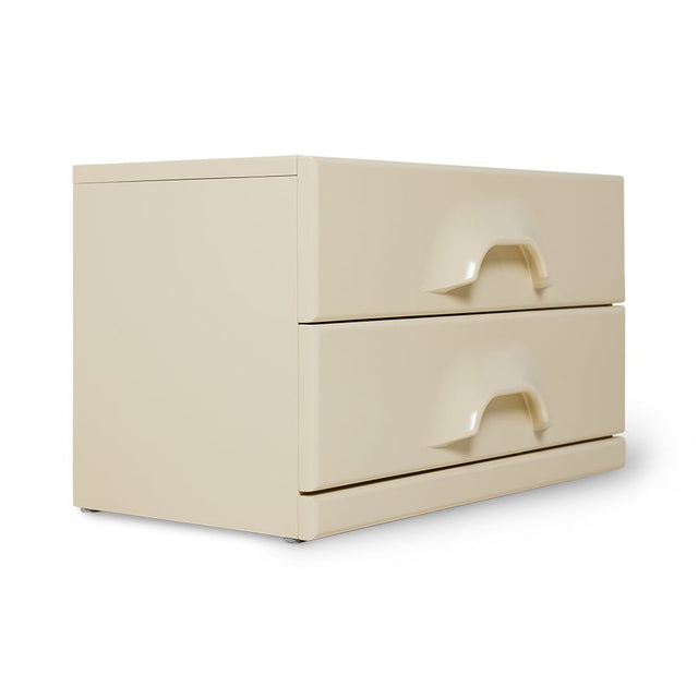 Kommode mit zwei Schubladen Cream - HK Living - DesignWe.Love