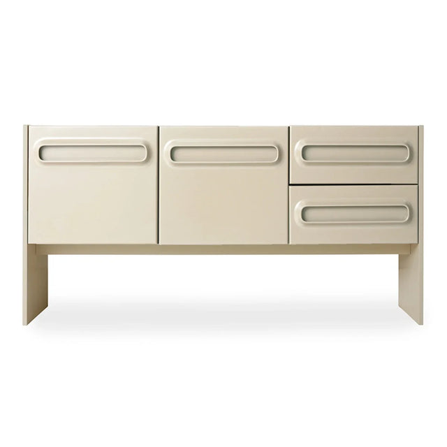 HKliving Space Dresser Kommode 160 cm in Creme, Freisteller