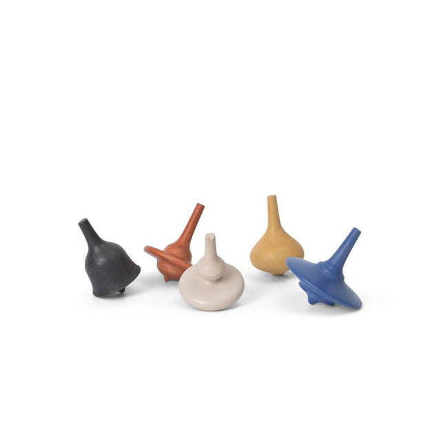 Kreisel 5er - Set Spin Tops - ferm LIVING - DesignWe.Love