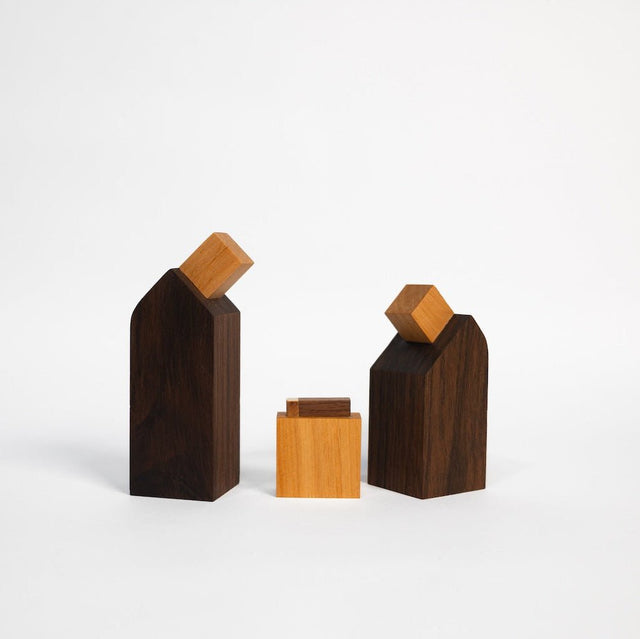 Krippenfiguren Set aus Holz handgefertigt - DesignWe.Love - DesignWe.Love