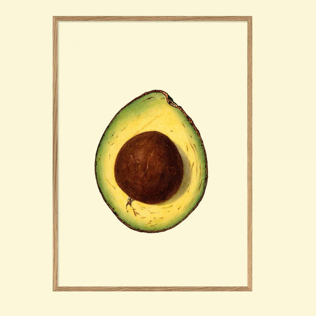 Kunstdruck 'Avocado Open' Poster - The Dybdahl Co - DesignWe.Love