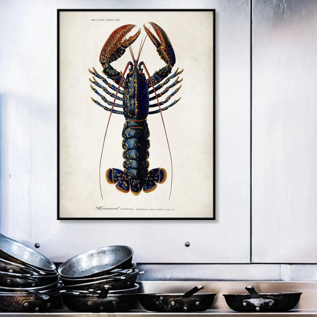 Kunstdruck 'Lobster' Poster - The Dybdahl Co - DesignWe.Love
