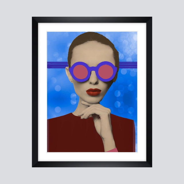 Kunstdruck 'Shades of her Universe 01' Poster 30x40 - IH & KL Design Studio - DesignWe.Love