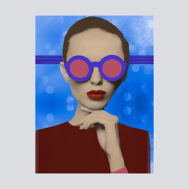 Kunstdruck 'Shades of her Universe 01' Poster 30x40 - IH & KL Design Studio - DesignWe.Love