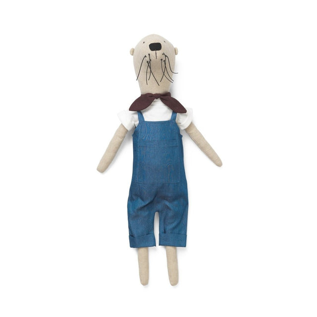 Kuscheltier Otter Teddy Natural - ferm LIVING - DesignWe.Love