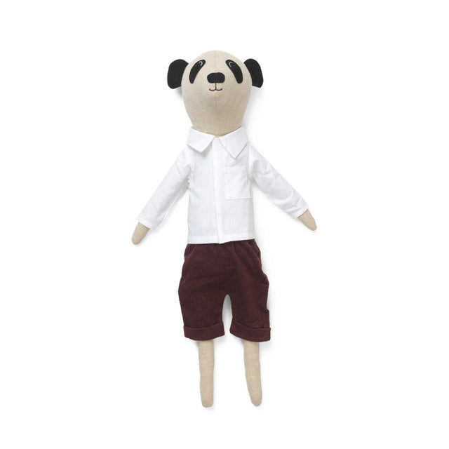 Kuscheltier Panda Teddy Natural - ferm LIVING - DesignWe.Love