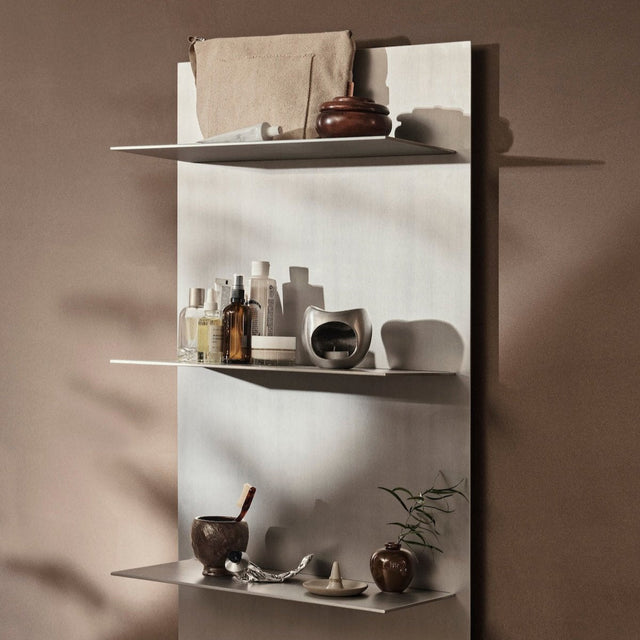 Lager Wandregal Aluminium - ferm LIVING - DesignWe.Love