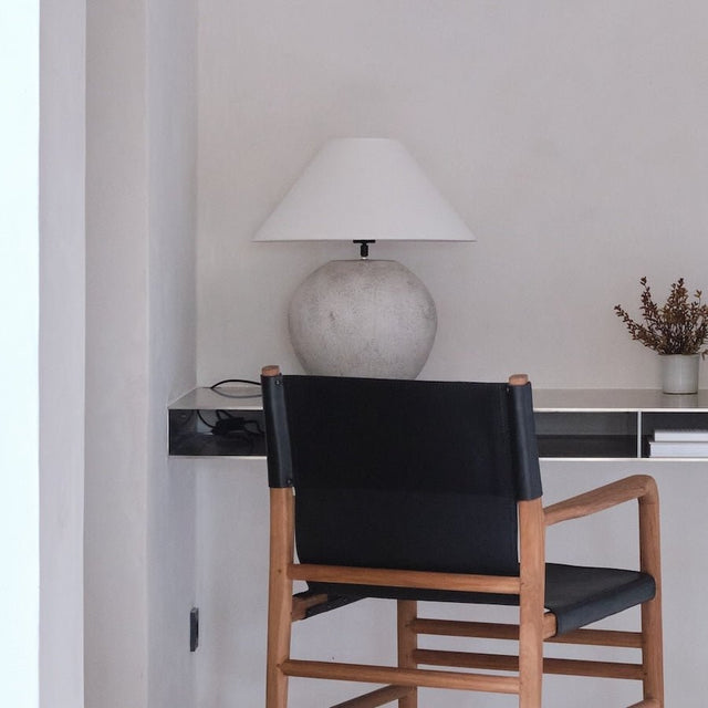 Lampenschirm Cono Leinen Ø 40cm - Wikholmform - DesignWe.Love