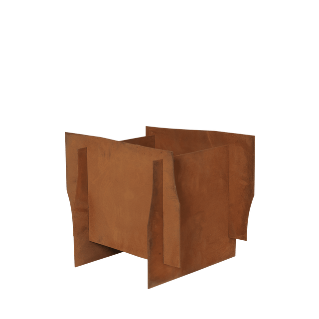 Lapel Square Pflanzgefäß Cortenstahl - ferm Living - DesignWe.Love