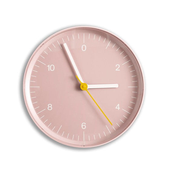 Lautlose Wanduhr Jasper Morrison Pink - HAY Wall Clock